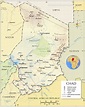 Political Map of Chad - Nations Online Project