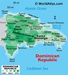 Dominican Republic Maps Including Outline and Topographical Maps ...