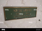 Los Angeles, California, USA 18th August 2023 Composer Neal Hefti Grave ...