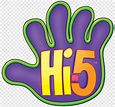 Tinggi lima acara Televisi Logo serial televisi Hi-5 Children, logo hi5 ...