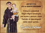 Dia de Santo Antônio - 13 de Junho - Sempre AlegriaSempre Alegria