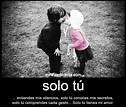 Imágenes de amor con frases solo tu – Descargar imágenes gratis