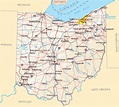 Canton Ohio Plan et Image Satellite