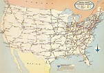 Map of the US interstate system in 1974 [1600x1136] : r/MapPorn