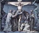 Death Of Jesus On The Cross, Gospel Of John - Mother Of God – Poster ...