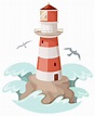 Lighthouse clip art aquatic clipart lighthouses clipartcow - Clipartix