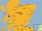 Schottland Karte - Glasgow Schottland-map - Karte von Glasgow ...