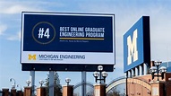 University of Michigan Engineering Ranked #4 Best Online Graduate Program