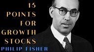 Philip Fisher 15 Points for Growth Stocks - YouTube