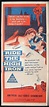 RIDE THE HIGH IRON Movie Poster 1956 Raymond Burr Australian daybill ...