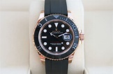 FS: Rolex Yacht-Master Rose Gold 116655 Oysterflex Rubber Band ...