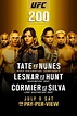 UFC 200 Card – All Fights & Details for 'Tate vs. Nunes'