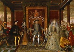 An Allegory of the Tudor Succession: The Family of King Henry | Etsy