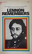 BOOK - Lennon Remembers (Paperback - 1971) - Beatle Memories