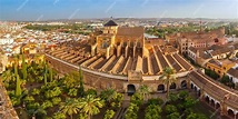 Vista aérea panorámica de la Gran Mezquita Mezquita Catedral de Córdoba ...