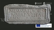 Epitáfio de Iunia Vlleae (71-150 d.C.) - 3D model by Valete vos ...