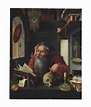 Pieter Coecke van Aelst I (Aelst 1502-1550 Brussels) , Saint Jerome in ...
