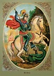 San Jorge | Saint george and the dragon, Saint george, Art