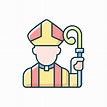 50+ Bishop Clergy Cartoon Christianity Clip Art Stock Illustrations ...