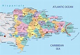 Dominican Republic Map With Punta Cana