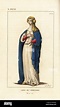 Adele of Vermandois, Countess of Flanders, died 978. From the ...
