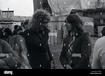 009474 - Robert Plant backstage at the Knebworth Festival in August ...
