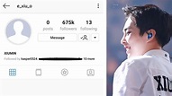 180909 EXO Xiumin Return to Instagram with New Account - WELCOME BACK ...