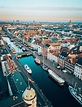 HD wallpaper: copenhagen, denmark, architecture, landmark, city, boats ...