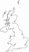 Blog de Geografia: Mapa do Reino Unido para colorir