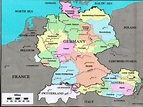 Map Of Germany Austria And Switzerland - TravelsFinders.Com