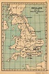 Map Of England 1700 - Zip Code Map