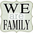Jennifer Fehr Designs: We are Family Word Art - freebie for you! Enjoy!