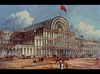 Palacio de Cristal de la Gran Exposición mundial 1851 en Londres ...