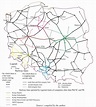 Regional railway lines in Poland which are operated by companies ...
