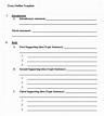 Printable 5 Paragraph Essay Outline | Free Worksheets Samples