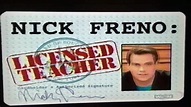 Nick Freno: Licensed Teacher | The Title Screens Wiki | Fandom