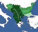 The Serbian Empire in 1355 by DrakiTheDude on DeviantArt