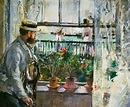 Eugene Manet en la isla de Wight - Berthe Morisot