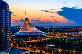 Astana at night – the views from the roofs · Kazakhstan travel and ...