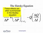 PPT - Slutsky Equation PowerPoint Presentation, free download - ID:302032