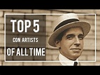 Top 5 Greatest Con Artists of all Time | Notorious Con Artists in the ...