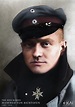 "Red Baron" Manfred von Richthofen, ace fighter pilot of the German Air ...