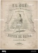 El olé Additional title: Unidentified dance. Durán y Ortega, Josefa ...