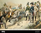 Los tres monarcas aliados y la noticia de la victoria contra Napoleón ...