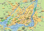 Mapas Detallados de Montreal para Descargar Gratis e Imprimir