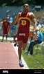 Allen Simms of the University of Southern California wins the men's ...
