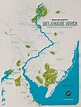 The Delaware River Map | Delaware river, Delaware, Map