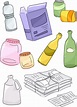 47 ilustraciones de stock de Materiales reciclables | Depositphotos®