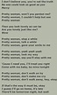 Lyrics to: "Pretty Woman" By: Roy Orbison. | Beautiful lyrics, Rock ...