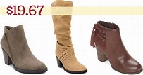 Belk | Women's Boots Starting at $19.67 Each :: Southern Savers
